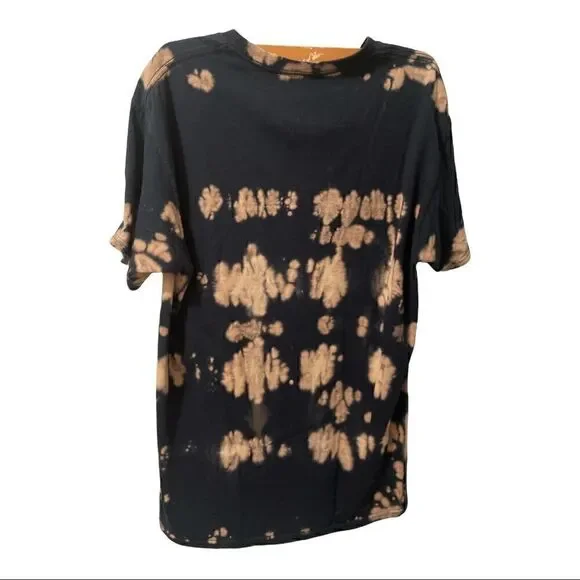 DC Comics Justice League Mens Tie Dye Bat Symbol Batman Graphic T-Shirt - Picture 2 of 3